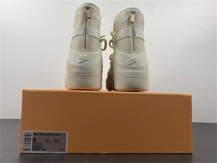 Nike Air Fear Of God 1 Sail Black AR4237-100