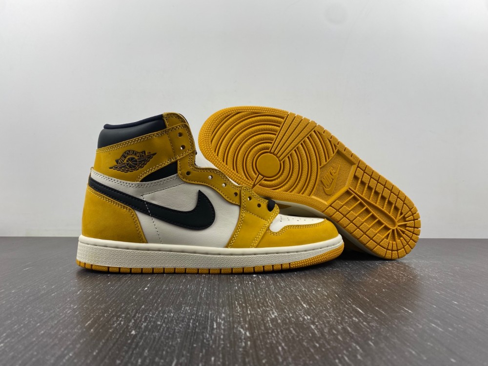 Jordan 1 Retro High Yellow Ochre  555088-109