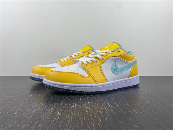 Jordan Air Jordan 1 Mid”Green Yellow