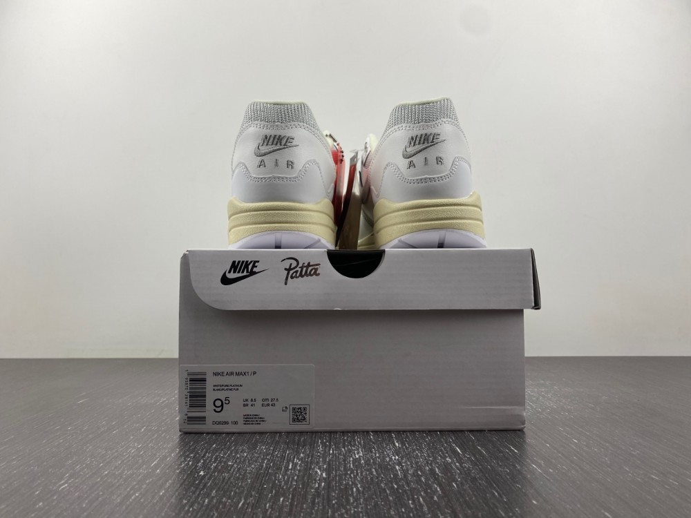 Nike Air Max 1 Patta Waves White  DQ0299-100