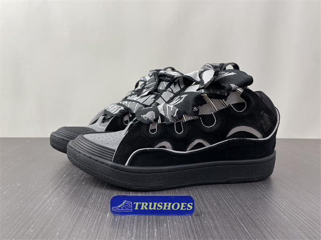 Lanvon Curb SneakerBlack Grey FM-SKRK11-REFL-P2210
